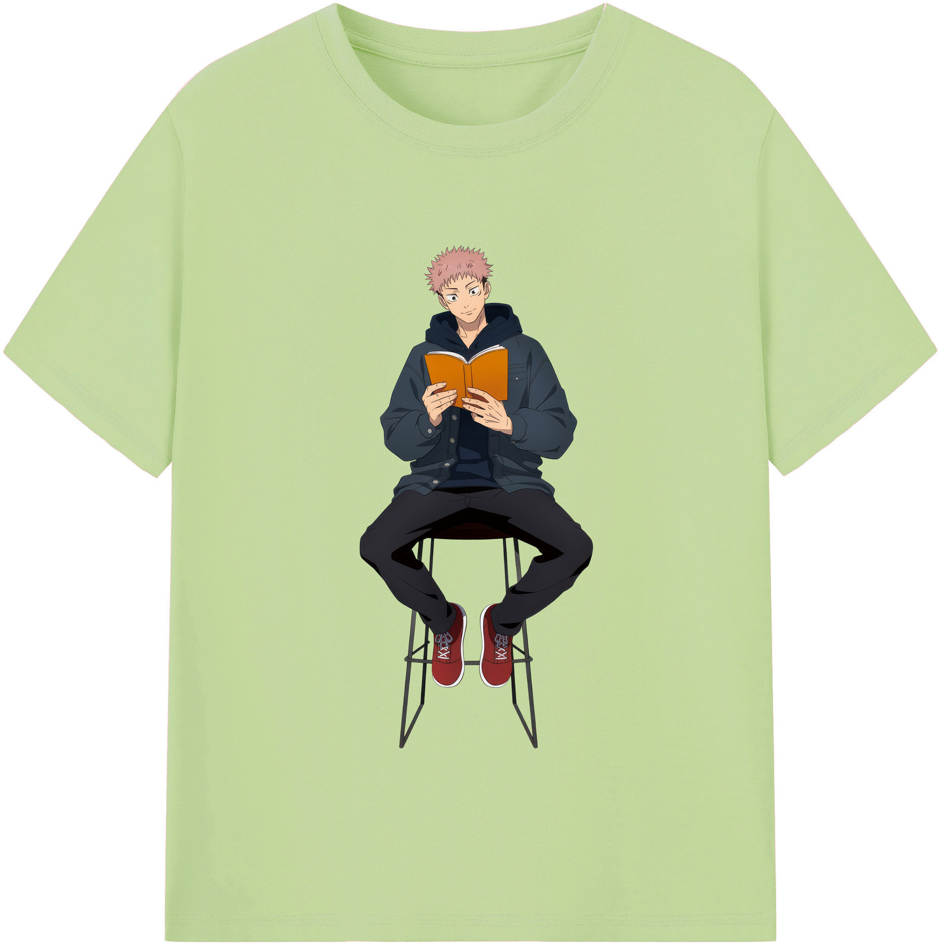 （画像用） 呪術廻戦 Jujutsu Kaisen 綿100％半袖Tシャツ（フロントプリント）